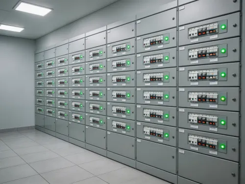 Commercial building electrical distribution